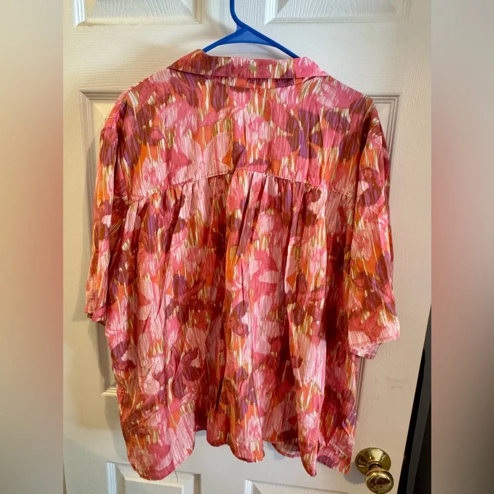 Like Love Colorful Button-Up Shirt - Picture 4 of 6